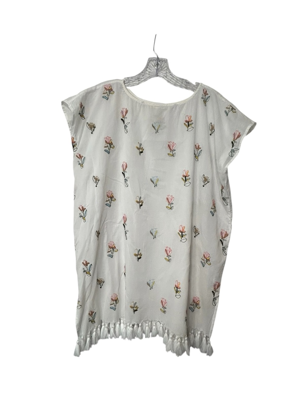 Roller Rabbit embroidered tunic coverup - Picture 4 of 9